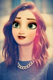 Frozen sister princesses elsa and anna come to visit princess charm school, they will study and live together with barie for a elsa and anna will become real members of the princess charm school. Modern Elsa By Alice D D Youtube Disney Princess Modern Modern Disney Disney Swag