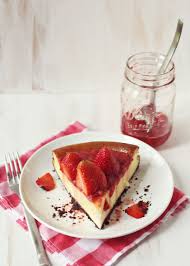 Strawberry Cheesecake Abeautifulmess Com Food Desserts Strawberry Cheesecake