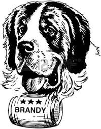 Black And White St Bernard Clipart Ink Drawing St Bernard Google Search Saint Bernard Bernard Dog Love