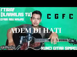 Kunci Gitar Simpel I Tiraf Syair Abu Nawas By Thoriq Bakhri Tutorial Gitar Untuk Pemula Youtube