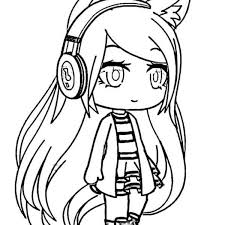 Maybe you would like to learn more about one of these? Gacha Life Girls Coloring Pages Xcolorings Com Coloring Pages For Girls Drawings Anime Drawings Tutorials