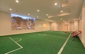 In the basement, you might keep a couple of squares under some shop lite 48 fluorescents. Old World Charm Traditional Basement Chicago By A Perry Homes Houzz Au