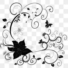 Black Flower Branch Vine Flower Vine Background Pattern Black Flowers Background Vine Flower Vine Png Transparent Clipart Image And Psd File For Free Downloa Flowering Vines Plant Drawing Flower Illustration
