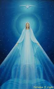 Pin On Mother Mary Paintings By Tatiana F Light
