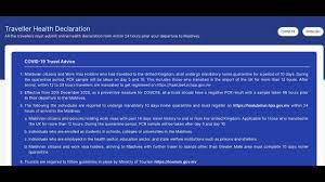 All persons travelling to malta: How To Fill Out Maldives Health Declaration Form Youtube
