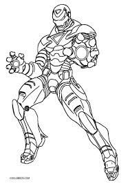 Free Printable Iron Man Coloring Pages For Kids