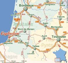 Carte Du Sud Ouest Avec Capbreton