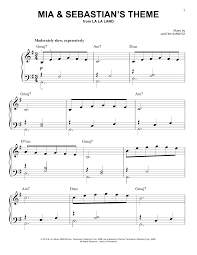 The song mia and sebastian's theme (la la land) is classified in the genres: Justin Hurwitz Mia Sebastian S Theme From La La Land Sheet Music Download Pdf Score 178653