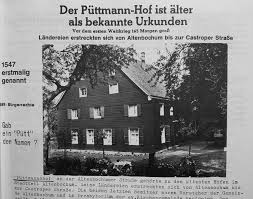 Welche signalwörter gibt es für die nominalisierung? Geschichte Puttmann Hof Seit 1547 Puttmann Hof