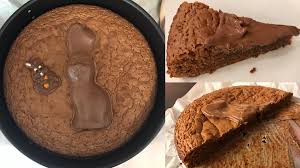 Garprobe it einem holzstiel machen und eventuell noch etwas zeit nachgeben. Osterhasen Schoko Torte Zum Verwerten Der Schokolade Birdieblog