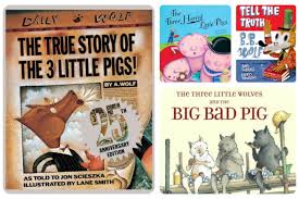 The classic bedtime story about three little pigs and a big bad wolf. Peculiar Versions Of The Three Little Pigs Toledo Lucas County Public Library