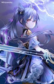 Keqing Genshin Impact Zerochan Anime Image Board The yuheng of the liyue qixing. keqing genshin impact zerochan