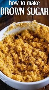 How To Make A Brown Sugar Substitute Crazy For Crust Recipe In 2020 Make Brown Sugar Brown Sugar Cooking And Baking