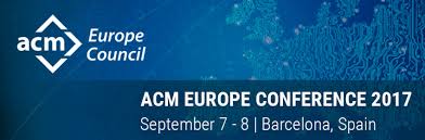 Our conferences, workshops and symposia unite innovators like you to push computing technology forward and to continue the legacy that unites us workshops will cover 5g measurements, modeling, and use cases; Acm Europe Conference 2017 Bsc Cns