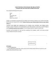 Ada banyak contoh surat pernyataan, yang terpenting dari sebuah surat pernyataan yakni mengenai isi dan tujuan dari isi surat tersebut. Contoh Surat Pernyataan Pengunduran Diri