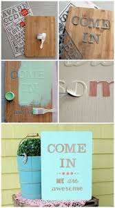 Easy Hand Painted Wood Sign Tutorial Wooden Signs Diy Hand Painted Wood Sign Painted Wood Signs