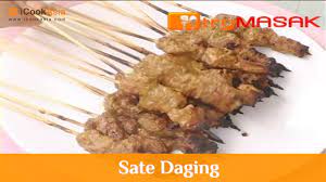 Resepi Sate Daging Try Masak Icookasia Youtube