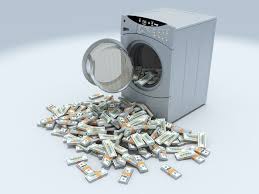 When one is dealing with large sums of illicit money, one 'launders' it by first washing it in detergent and water, then sending it through the dryer preferably with a couple of heavy items wrapped in towels. How Do Criminals Use Money Laundering