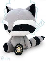 Bellzi Black Raccoon Stuffed Animal Plush Toy Cooni Raccoon Stuffed Animal Animal Plush Toys Cute Stuffed Animals