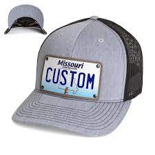 Missouri Hat License Plate Custom Hat Citylocs