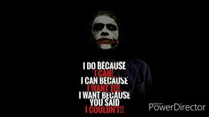 Joker Famous Quotes This Will Change Your Life Youtube
