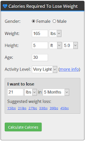 Pin On Weight Loss Calculators