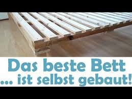 Wer sein bett selber bauen möchte, kann das möbel individuell auf die eigenen bedürfnisse anpassen. Bau Dir Ein Bombenfestes Holzbett Ganz Einfach Selbst Ohne Sagen Nur Mit Akkuschrauber Solide Kinderl Bett Selber Bauen Minimalistisches Bett Selber Bauen