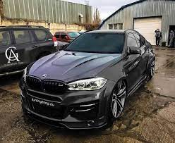 Bmw X6m F86 With Lowering In The Photo Simulation