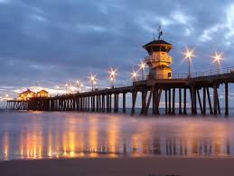 Huntington beach is a seaside city in orange county in southern california, located 35 miles (56 km) southeast of downtown los angeles.the city is named after american businessman henry e. Huntington Beach Pier Huntington Beach California Huntington Beach California Huntington Beach Pier Visit Myrtle Beach