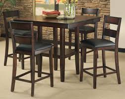 It is where you gather around with your family and friends to make the most memorable moments together. Pub Height Dark Wood Dinette All American Furniture Buy 4 Less Open To Public