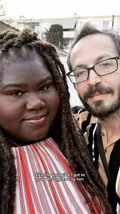 GaboureySidibe's husband #BrandonFrankel will go to great lengths to  protect her, and like Gabourey says, she deserves every bit of that!  #ESSENCEBWIH
