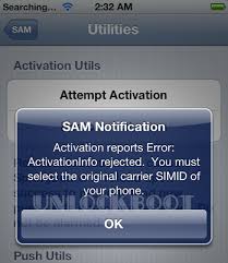 If unlock is not working . Apple Patching Iccid Vulnerability To Block Sam Iphone Unlock Tool