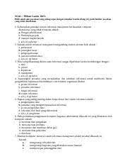 20200524 soal pilihan ganda tentang perangkat lunak beserta jawabannya. Soal Pilihan Ganda 100 1 Doc Soal Pilihan Ganda 100 Pilih Salah Satu Jawaban Yang Paling Tepat Dengan Memberi Tanda Silang X Pada Lembar Jawaban Course Hero