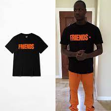Vlone For Know Wave Friends T Shirts V Print Asap Rocky Off White 13 Virgil Abloh Hip Hop Kanye West Yeezy T Shirt Yeezy T Shirt Kanye Westasap Rocky Aliexpress