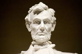 A close up of a statue of abraham lincoln. Abraham lincoln memorial abe  abraham lincoln, people.