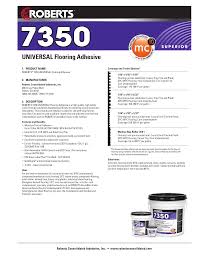 Free expert diy tips, support, troubleshooting help & repair most glue will stick to vynil tile however it is recommended to flash the floor with a b portland cement leveler and make sure loose tiles are glued. Roberts 7350 0 7350 1 Manual Manualzz