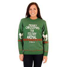 Buy merry christmas ya filthy animal snowflake and reindeer ugly sweater at uglychristmassweater.com view more ugly christmas sweaters for men and ugly christmas sweaters for women fast shipping. Women S Green Filthy Animal Sweater