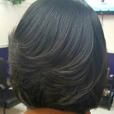 I Had Been Wanting Straight Hair For A While These Are The Results Of My Sup Short Hair With Layers Layered Bob Hairstyles For Black Women Straight Hairstyles