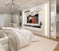 41 Modern Bedroom Design Ideas You Should Already Own In 2020 Luxury Bedroom Design Bedroom Tv Wall Modern Bedroom Design