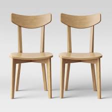 2pk astrid mid century dining chairs