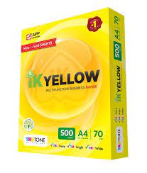 Ik yellow ready stock paper a4 size 70gsm (500 sheet) kertas a4 putih for photostat printing copier fax. Thailand High Quality Ik Yellow Office A4 A3 Copy Paper 70gsm 80gsm 75gsm Buy Ik Plus A4 Paper Paper Ik Yellow Ik Yellow A4 Paper Product On Alibaba Com