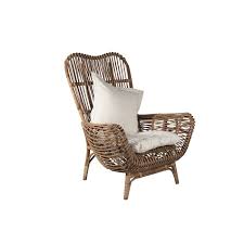Round Back Rattan Patio Chair Rattan Chair Lounge Chair Outdoor Rattan Armchair