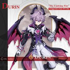 Durin: The Undying Fire A Dragon Born From Ms Pen GenshinImpact Durin  In the past, when outsiders asked about Durins Story in Mondstadt, most  locals would recount a dire tragedy — how