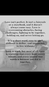 Love Isn T Perfect Short Words Words Me Quotes