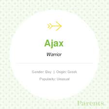 Ajax Names With Meaning Baby Names Words