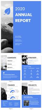 The best thing about trend reports is that you get to talk about the future. Annual Report Design Templates Examples Venngage
