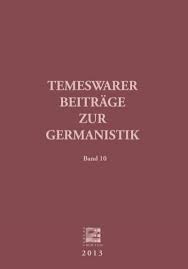 În canada, se aude în manitoba, ontario, saskatchewan, alberta, quebec și în. Temeswarer Beitrage Zur Germanistik Facultatea De Litere Istorie Si