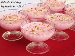 Falooda Pudding Fauzia S Kitchen Fun Falooda Indian Dessert Recipes Cooking Recipes Desserts