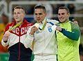 He competed at the 2016 summer olympic games. Category Eleftherios Petrounias Wikimedia Commons