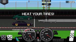 Tires need heat to increase the coefficient of friction between the rubber and the pavement, and the quickest way to get heat in the tires is to get them spinning. How To Play Pixel Car Racer Wikia Fandom